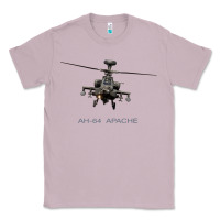 Lilac ah 64 apache longbow helicopter t shirt t shirt Classic Tee - linhVisuals