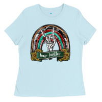 Baby Blue hair hurstler copy Ladies Tee - SublimationCraftShop