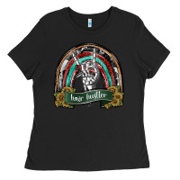 Black hair hurstler copy Ladies Tee - SublimationCraftShop