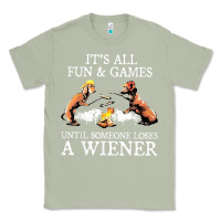 Matcha it's all fun and games until someone loses a wiener shirt Classic Tee - linhVisuals
