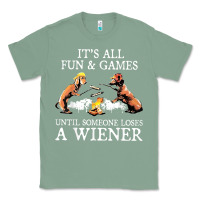 Sage it's all fun and games until someone loses a wiener shirt Classic Tee - linhVisuals