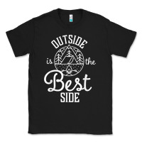 Black outside is the best side for outdoor campers and hikers t shirt Classic Tee - linhVisuals
