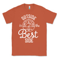 Copper outside is the best side for outdoor campers and hikers t shirt Classic Tee - linhVisuals