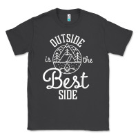 Smoke outside is the best side for outdoor campers and hikers t shirt Classic Tee - linhVisuals