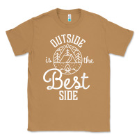 Toasted Coconut outside is the best side for outdoor campers and hikers t shirt Classic Tee - linhVisuals