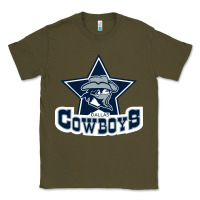 Army Green the cowboys football Classic Tee - linhVisuals