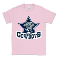 Bubblegum Pink the cowboys football Classic Tee - linhVisuals