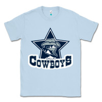Dusty Blue the cowboys football Classic Tee - linhVisuals