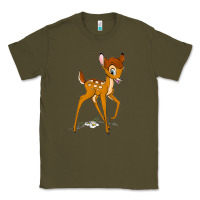 Army Green bambi Classic Tee - linhVisuals