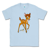 Dusty Blue bambi Classic Tee - linhVisuals