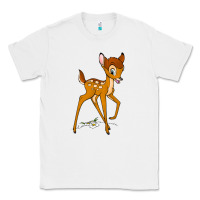 White bambi Classic Tee - linhVisuals