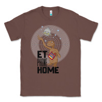 Chestnut e.t. phone home spaceship flying away premium t shirt Classic Tee - linhVisuals