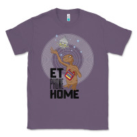 Lavender e.t. phone home spaceship flying away premium t shirt Classic Tee - linhVisuals