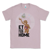 Lilac e.t. phone home spaceship flying away premium t shirt Classic Tee - linhVisuals