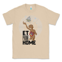 E.t. Phone Home Spaceship Flying Away Premium T Shirt Classic Tee | Teevron