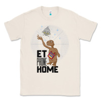 Natural e.t. phone home spaceship flying away premium t shirt Classic Tee - linhVisuals