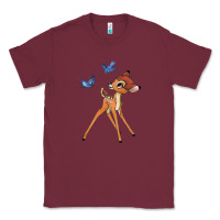 Burgundy bambi Classic Tee - linhVisuals