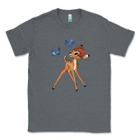 Charcoal Heather bambi Classic Tee - linhVisuals