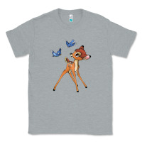 Heather Grey bambi Classic Tee - linhVisuals