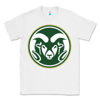 White The colorado state rams Classic Tee - linhVisuals
