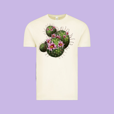Arizona Fishhook Cacti Vintage Tee Designed By Lillyallendesigns