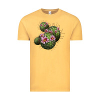 Vintage Mustard arizona fishhook cacti Vintage Tee - LillyAllenDesigns