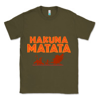 Army Green lion king hakuna matata Classic Tee - linhVisuals