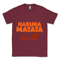 Burgundy lion king hakuna matata Classic Tee - linhVisuals
