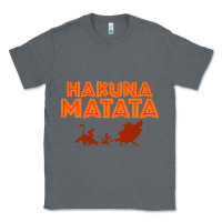 Charcoal Heather lion king hakuna matata Classic Tee - linhVisuals