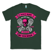 Biker Gear Motorcycle Gifts Biker Chick I Ride My Biker Tank Top Classic Tee | Teevron