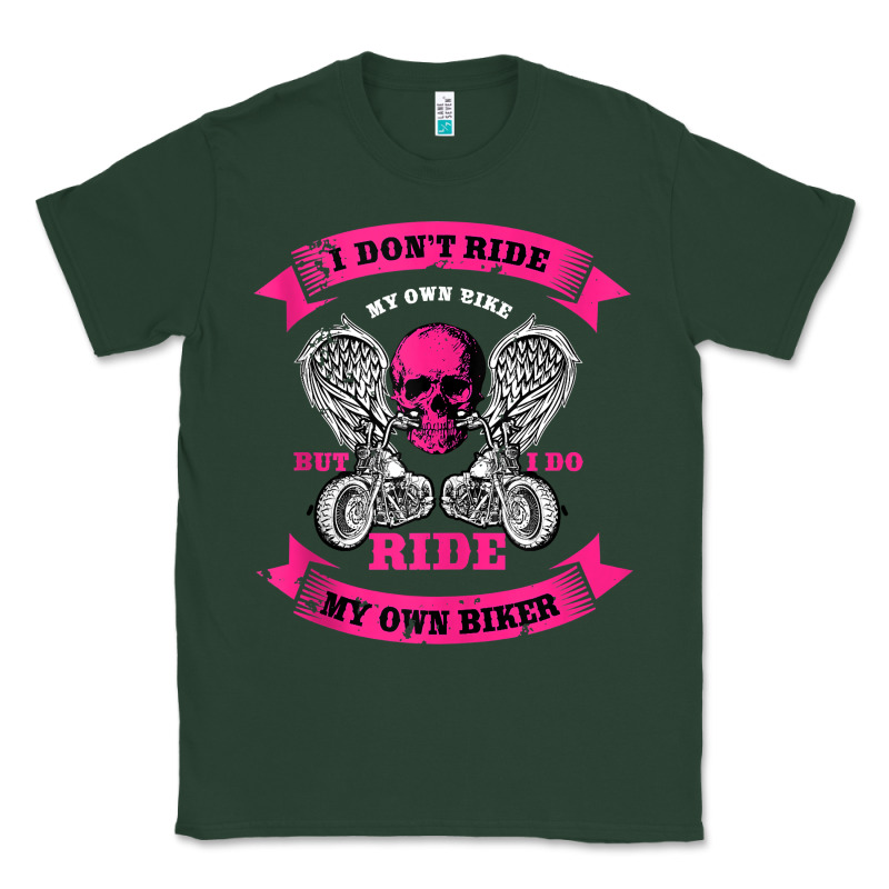 Biker Gear Motorcycle Gifts Biker Chick I Ride My Biker Tank Top Classic Tee by linhVisuals | Teevron