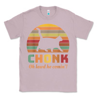 Lilac chonk cat scale meme retro oh lawd he comin' memes t shirt Classic Tee - linhVisuals