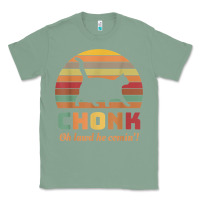 Sage chonk cat scale meme retro oh lawd he comin' memes t shirt Classic Tee - linhVisuals