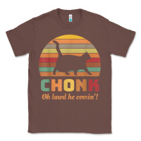 Chestnut chonk cat scale meme retro oh lawd he comin' memes t shirt Classic Tee - linhVisuals