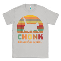 Moon Dust chonk cat scale meme retro oh lawd he comin' memes t shirt Classic Tee - linhVisuals