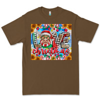 Cacao Love Christmas highland cow Premium Tee - CowhideDigitalArt