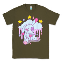 Army Green bunny pastel goth voodoo doll t shirt Classic Tee - linhVisuals