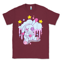 Burgundy bunny pastel goth voodoo doll t shirt Classic Tee - linhVisuals
