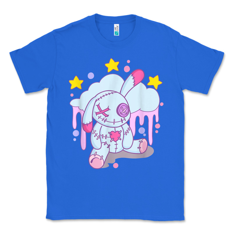 Bunny Pastel Goth Voodoo Doll T Shirt Classic Tee by linhVisuals | Teevron