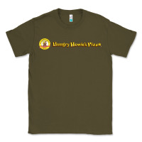 Army Green howies pizza Classic Tee - linhVisuals