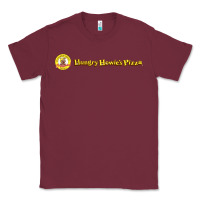 Burgundy howies pizza Classic Tee - linhVisuals