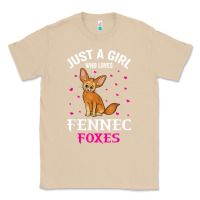 Mushroom fennec fox just a girl who loves fennec foxes t shirt Classic Tee - linhVisuals