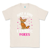 Natural fennec fox just a girl who loves fennec foxes t shirt Classic Tee - linhVisuals