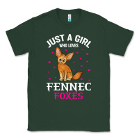 Sports Green fennec fox just a girl who loves fennec foxes t shirt Classic Tee - linhVisuals