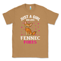 Toasted Coconut fennec fox just a girl who loves fennec foxes t shirt Classic Tee - linhVisuals