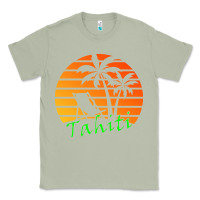 Matcha outdoor t  shirt tahiti retro vintage sunset t  shirt Classic Tee - linhVisuals
