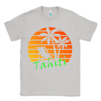 Moon Dust outdoor t  shirt tahiti retro vintage sunset t  shirt Classic Tee - linhVisuals