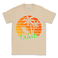 Mushroom outdoor t  shirt tahiti retro vintage sunset t  shirt Classic Tee - linhVisuals