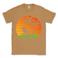 Toasted Coconut outdoor t  shirt tahiti retro vintage sunset t  shirt Classic Tee - linhVisuals