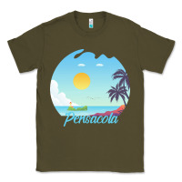Army Green pensacola t  shirt no place like pensacola t  shirt Classic Tee - linhVisuals